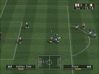 Pro Evolution Soccer 3 - PC Screen
