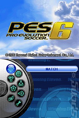 Pro Evolution Soccer 6   - DS/DSi Screen
