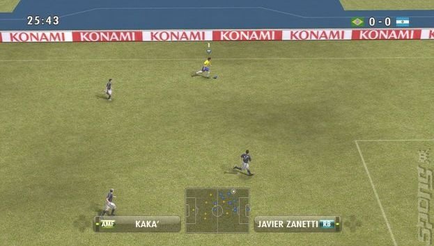Pro Evolution Soccer 2008 - Xbox 360 Screen