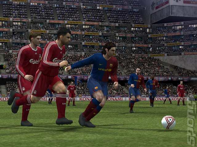 Pro Evolution Soccer 2009 - PSP Screen