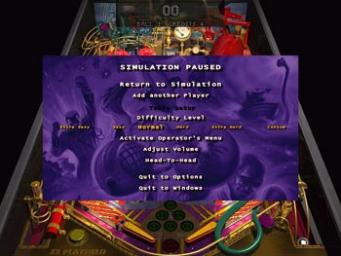 Pro Pinball Fantastic Journey and The Web - PC Screen