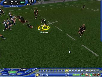 Pro Rugby Manager 2004 - PC Screen