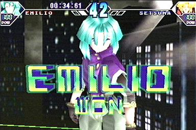 Psychic Force 2012 - Dreamcast Screen