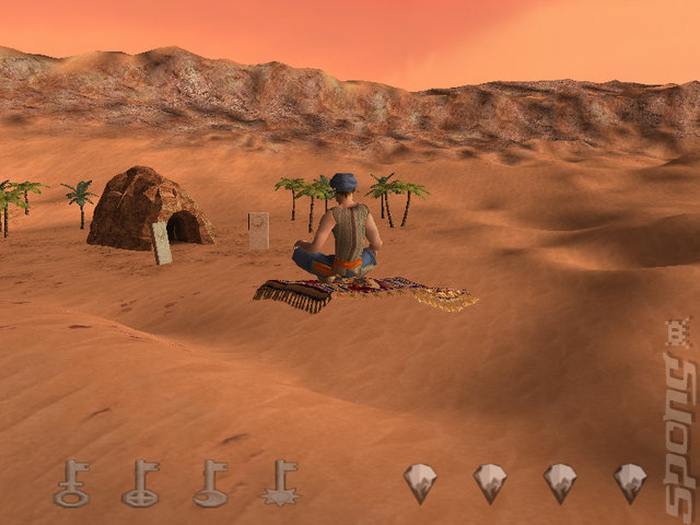 The Quest For Aladdin's Treasure - PS2 Screen