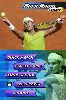 Rafa Nadal Tennis - DS/DSi Screen