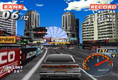 Rage Racer - PlayStation Screen