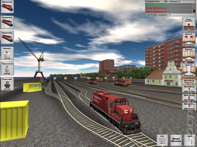 Rail Cargo Simulator - PC Screen