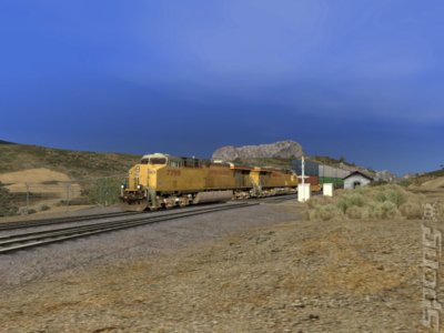 Rail Simulator - PC Screen