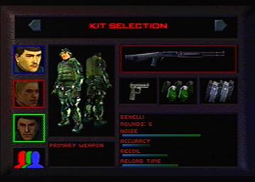 Tom Clancy's Rainbow Six - PlayStation Screen