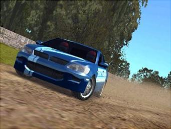 Euro Rally Champion - PS2 Screen