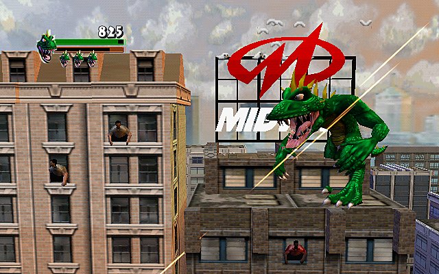 Rampage: Total Destruction - PS2 Screen