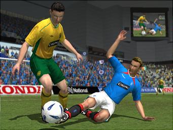 Rangers Club Football - PS2 Screen