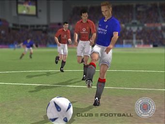 Rangers Club Football - PS2 Screen