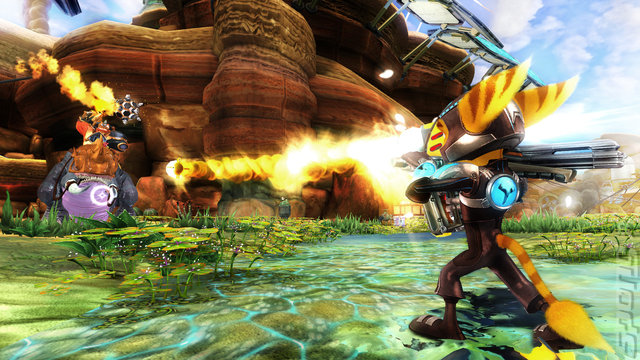 Ratchet & Clank: A Crack in Time - PS3 Screen