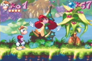 Rayman - GBA Screen