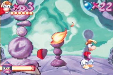 Rayman - GBA Screen