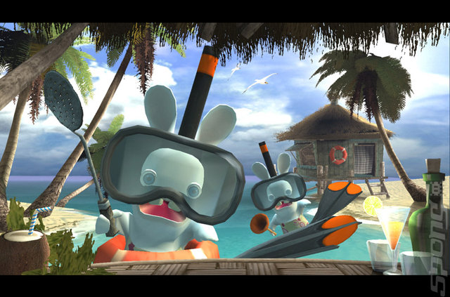 Rayman Raving Rabbids - PC Screen