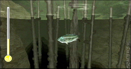 Reel Fishing: The Great Outdoors - PSP Screen