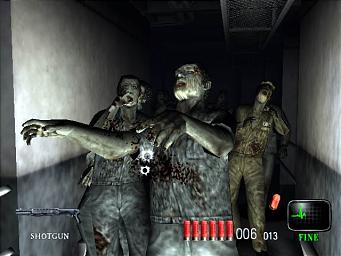 Resident Evil Dead Aim - PS2 Screen