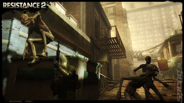 Resistance 2 - PS3 Screen