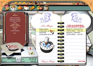 Restaurant Tycoon - PC Screen