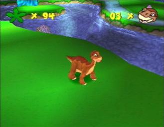 Return To The Great Valley: The Land Before Time - PlayStation Screen