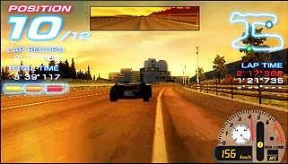 Ridge Racer - PSP Screen