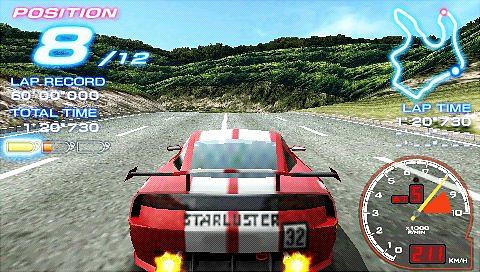 Ridge Racer - PSP Screen