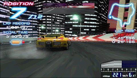 Ridge Racer - PSP Screen