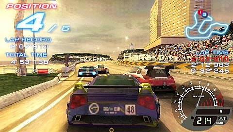 Ridge Racer - PSP Screen