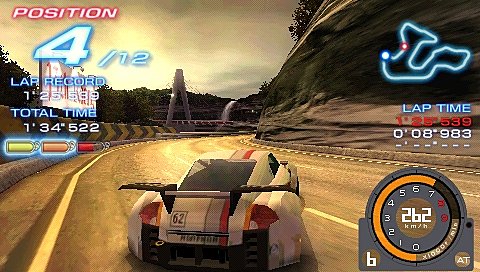 Ridge Racer - PSP Screen