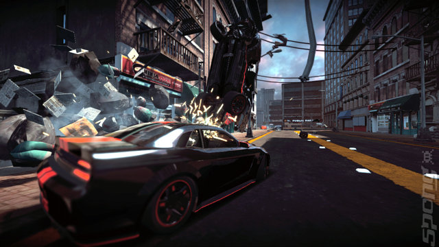 Ridge Racer Unbounded Editorial image