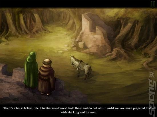 Robin�s Quest: A Legend Born - PC Screen