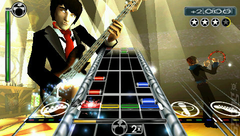 Rock Band Unplugged - PSP Screen