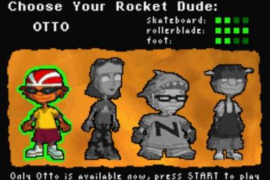 Rocket Power: Dream Scheme - GBA Screen