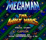 Rockman: Mega World - Sega Megadrive Screen