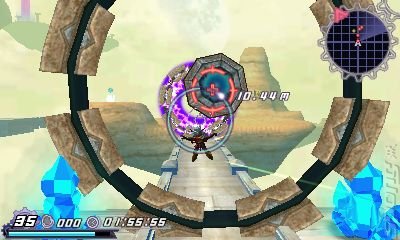 Rodea: The Sky Soldier - 3DS/2DS Screen