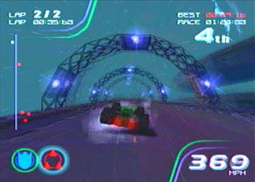 Rollcage 2 - PlayStation Screen