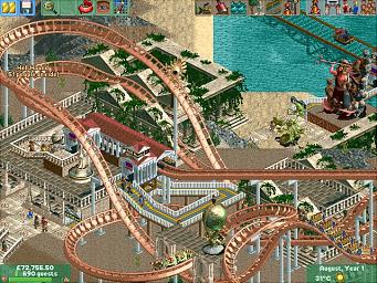 Rollercoaster Tycoon 2: Time Twister - PC Screen