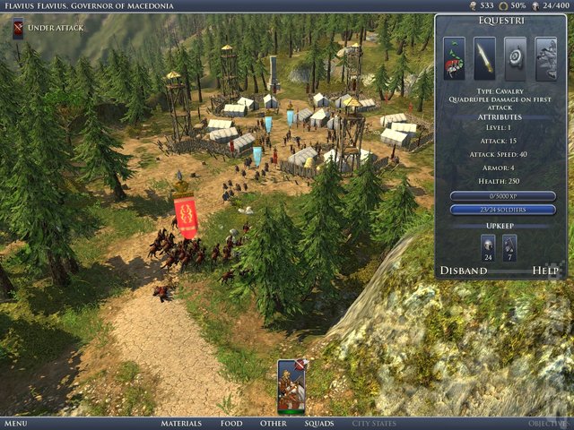 Rome Collection - PC Screen