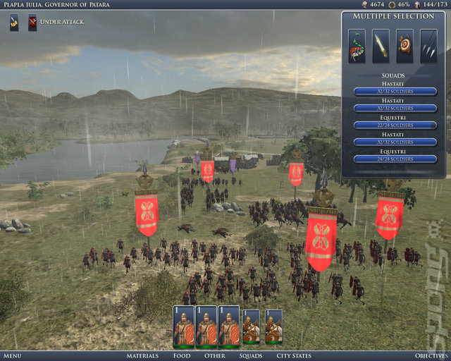 Rome Collection - PC Screen