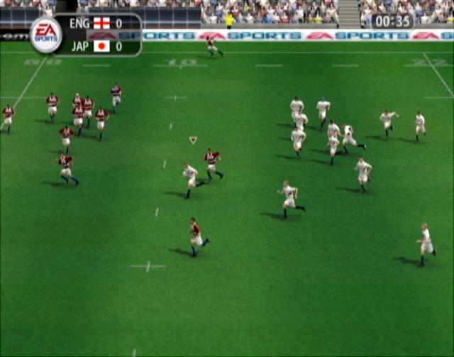 Rugby 2005 - Xbox Screen