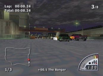 Rumble Racing - PS2 Screen