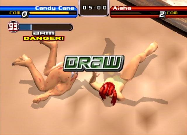 Rumble Roses - PS2 Screen