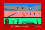 Rupert and the Toymaker's Party - C64 Screen