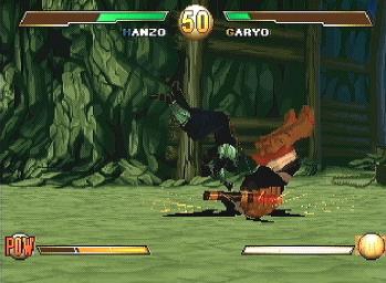 Samurai Shodown - Warriors Rage - PlayStation Screen