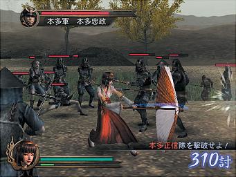 Samurai Warriors - PS2 Screen