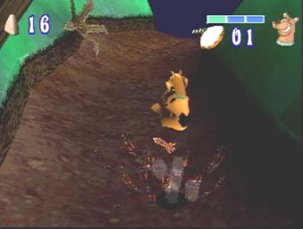 Scooby Doo and the Cyber Chase - PlayStation Screen