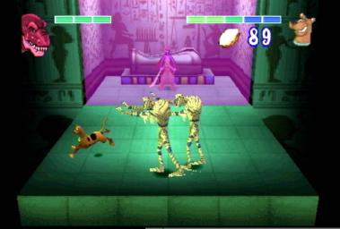 Scooby Doo and the Cyber Chase - PlayStation Screen