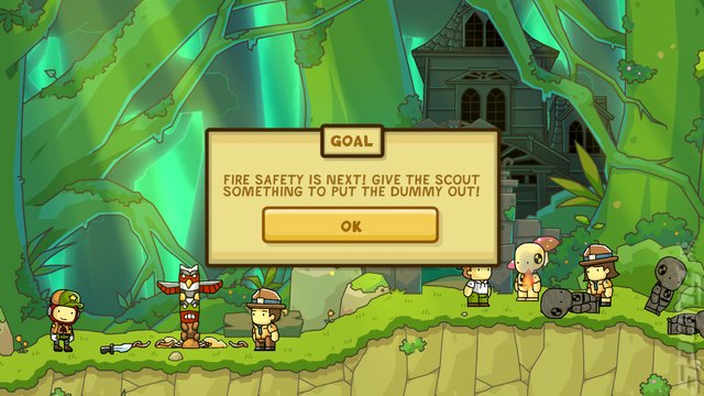 Scribblenauts Unlimited - Wii U Screen